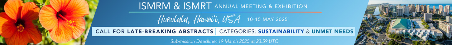 2025 ISMRM & ISMRT Annual Meeting & Exhibition